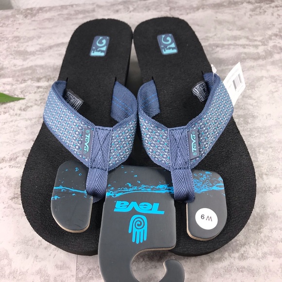 teva mush wedge flip flops